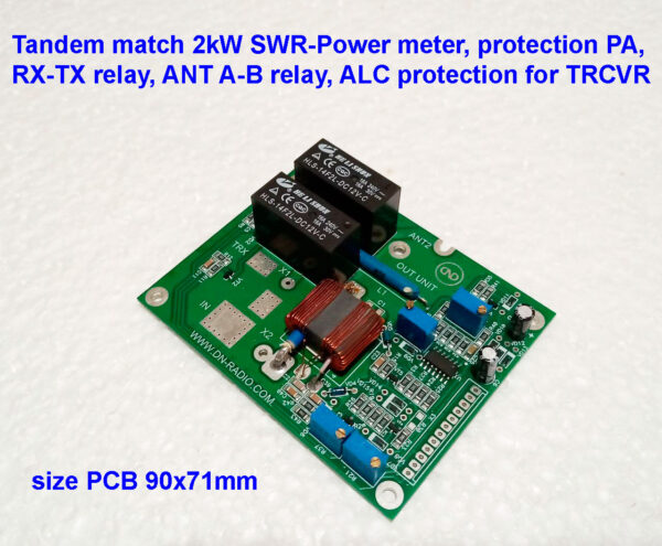 TANDEM MATCH 2kW SWR POWER meter protection